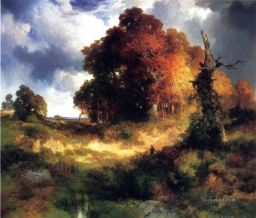 Paisajes Painting - Paisaje de otoño Thomas Morán